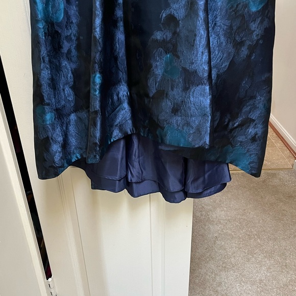 🆕 Sleeveless Cocktail Dress Size 8 w/ matching sparkly belt & pockets - Picture 4 of 8